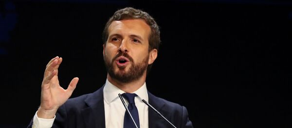 Pablo Casado, presidente del Partido Popular de España - Sputnik Mundo