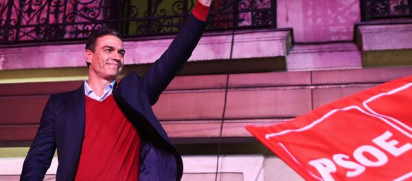 Pedro Sánchez, líder del PSOE y presidente del Gobierno en funciones - Sputnik Mundo