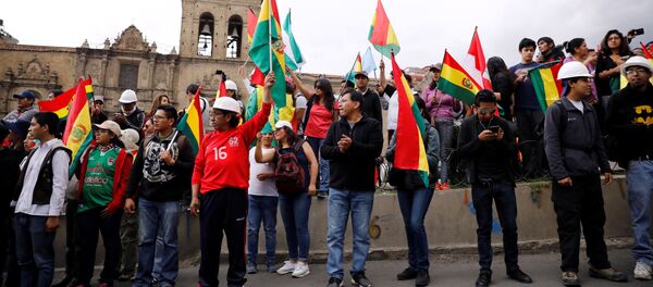 Protestas en Bolivia - Sputnik Mundo