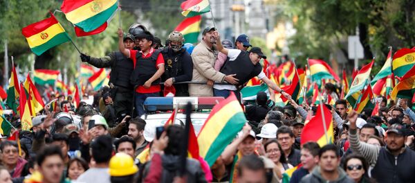 Protestas en Bolivia - Sputnik Mundo