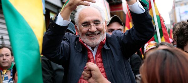 Carlos Mesa, lider opositor boliviano - Sputnik Mundo