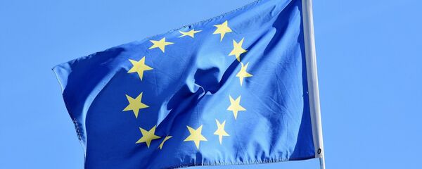 La bandera de la UE (imagen referencial) - Sputnik Mundo