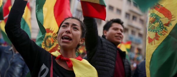 Protestas en Bolivia - Sputnik Mundo