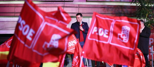 Pedro Sánchez, presidente en funciones español y el líder del PSOE Pedro Sánchez, presidente en funciones español y el líder del PSOE - Sputnik Mundo