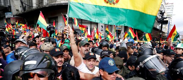 Protestas en Bolivia  - Sputnik Mundo