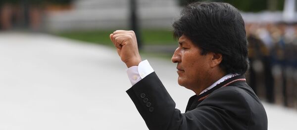 Evo Morales durante su visita a Moscú Evo Morales durante su visita a Moscú - Sputnik Mundo