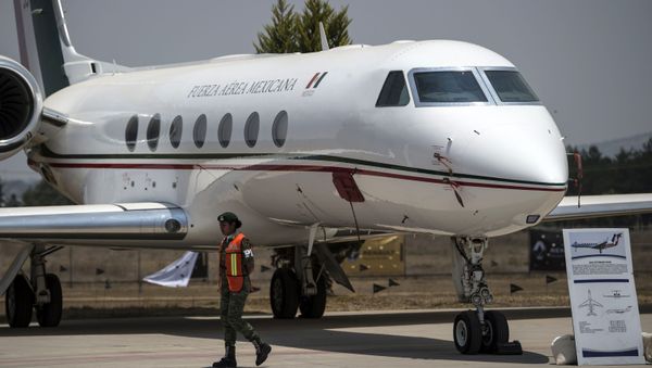La aeronave mexicana un Gulfstream Aerospace GV-SP (G550) La aeronave mexicana un Gulfstream Aerospace GV-SP (G550) - Sputnik Mundo
