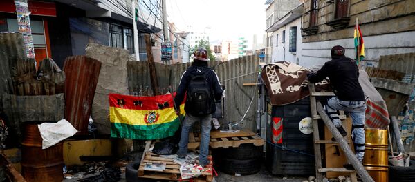 Situación en Bolivia - Sputnik Mundo