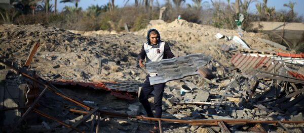 La situación en la Franja de Gaza La situación en la Franja de Gaza - Sputnik Mundo