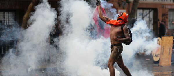Protestas en Chile - Sputnik Mundo