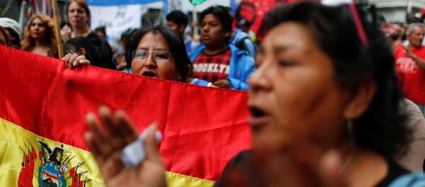 Protestas en Bolivia  - Sputnik Mundo
