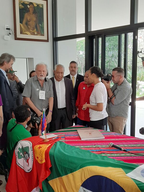 BRICS de los Pueblos acusa a Brasil y Argentina de apoyar golpe de Estado en Bolivia - Sputnik Mundo