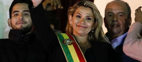 Jeanine Áñez, presidenta interina de Bolivia - Sputnik Mundo