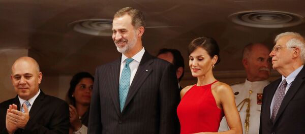 Los reyes de España, Felipe VI y Letizia en Cuba - Sputnik Mundo