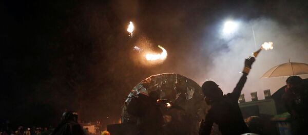 Protestas en Hong Kong - Sputnik Mundo