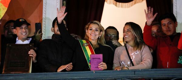 Jeanine Áñez, presidenta interina de Bolivia - Sputnik Mundo