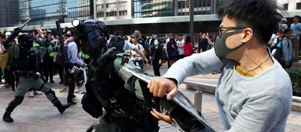 Protestas en Hong Kong  - Sputnik Mundo
