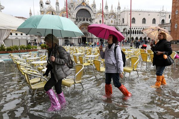 Venecia se hunde, ¿repite la 'perla' de Italia el destino de la Atlántida?
 - Sputnik Mundo