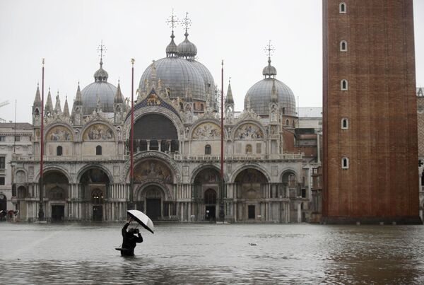 Venecia se hunde, ¿repite la 'perla' de Italia el destino de la Atlántida?
 - Sputnik Mundo