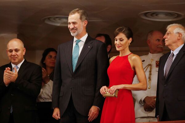 La histórica visita de los reyes Felipe y Letizia a Cuba - Sputnik Mundo