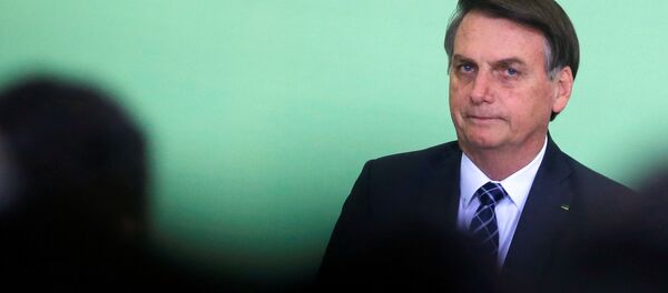 Jair Bolsonaro, presidente brasileño - Sputnik Mundo