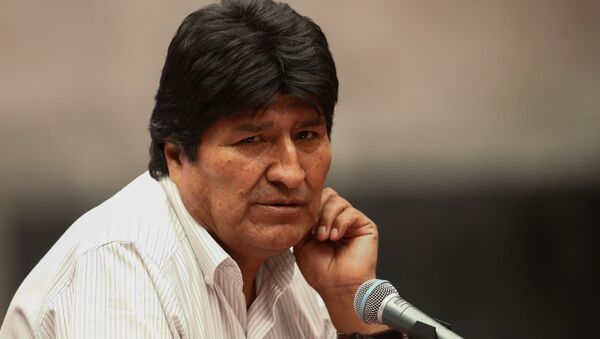 Evo Morales - Sputnik Mundo