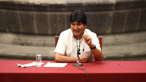 Evo Morales, expresidente de Bolivia - Sputnik Mundo