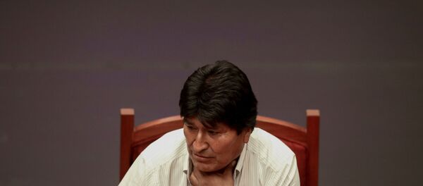 Evo Morales, expresidente de Bolivia  - Sputnik Mundo