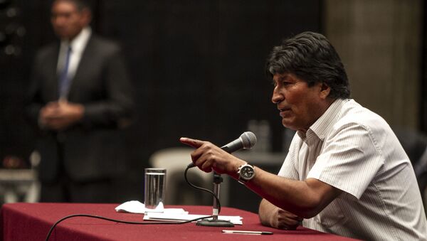 Evo Morales, expresidente de Bolivia - Sputnik Mundo