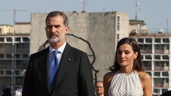 Los reyes de España, Felipe VI y Letizia en Cuba - Sputnik Mundo