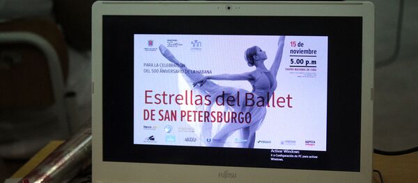 Cartel de los Días de San Petersburgo en Cuba - Sputnik Mundo