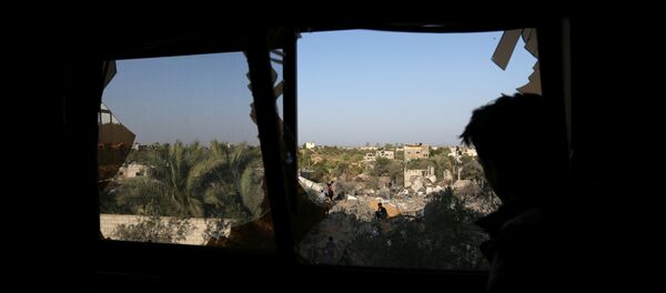 Situación en la Franja de Gaza Situación en la Franja de Gaza - Sputnik Mundo
