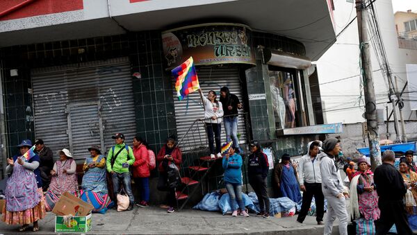 Protestas en Bolivia - Sputnik Mundo