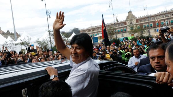 Evo Morales, expresidente de Bolivia - Sputnik Mundo