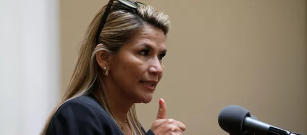 Jeanine Áñez, presidenta interina de Bolivia Jeanine Áñez, presidenta interina de Bolivia - Sputnik Mundo