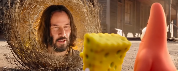 Una escena del tráiler de la película 'Bob Esponja: un héroe al rescate' Una escena del tráiler de la película 'Bob Esponja: un héroe al rescate' - Sputnik Mundo