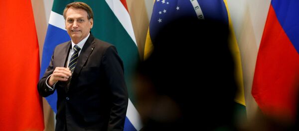 Jair Bolsonaro, presidente de Brasil  - Sputnik Mundo
