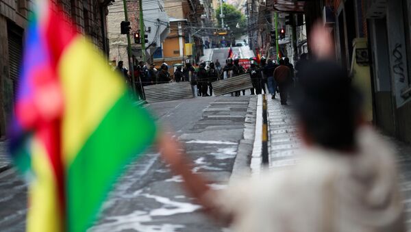 Protestas en Bolivia - Sputnik Mundo