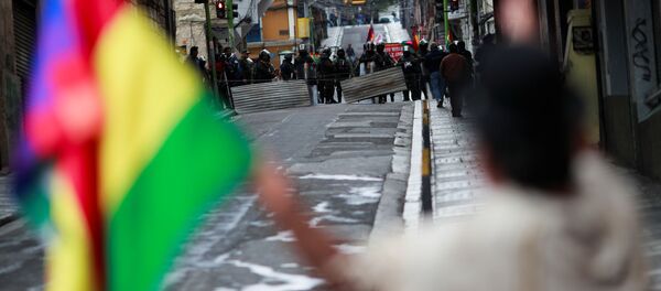 Protestas en Bolivia - Sputnik Mundo