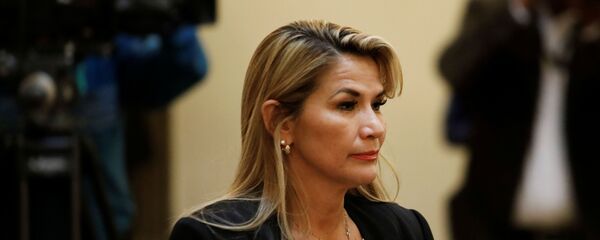 Jeanine Áñez, presidenta interina de Bolivia - Sputnik Mundo