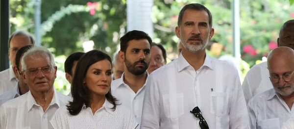 Los reyes de España, Felipe VI y Letizia - Sputnik Mundo