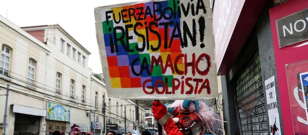 Protestas en Bolivia - Sputnik Mundo