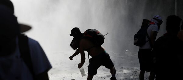 Protestas en Chile - Sputnik Mundo