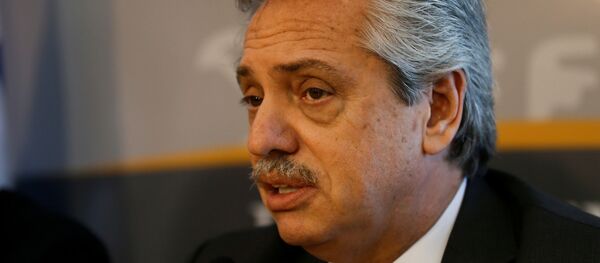 Alberto Fernández, presidente electo de Argentina - Sputnik Mundo