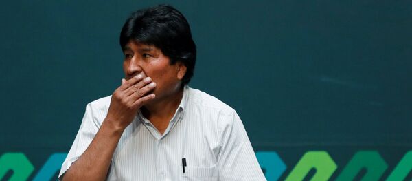 Evo Morales, expresidente de Bolivia Evo Morales, expresidente de Bolivia - Sputnik Mundo
