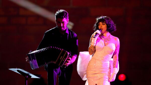 Mon Laferte en Las Vegas - Sputnik Mundo