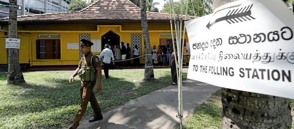 Elecciones presidenciales en Sri Lanka Elecciones presidenciales en Sri Lanka - Sputnik Mundo