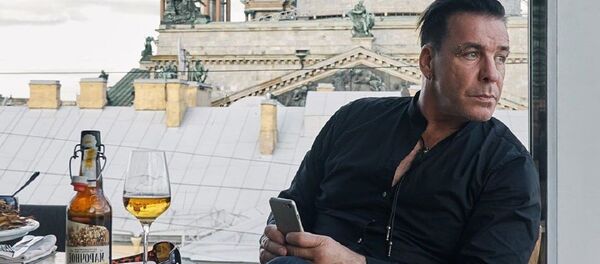 Till Lindemann, líder del grupo Rammstein - Sputnik Mundo