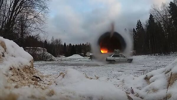 Simulacro de una explosión nuclear - Sputnik Mundo