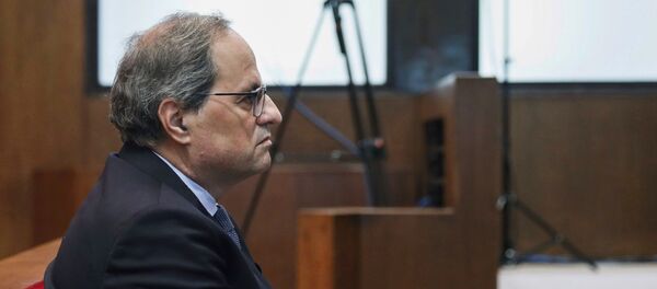 Quim Torra, el presidente catalán - Sputnik Mundo